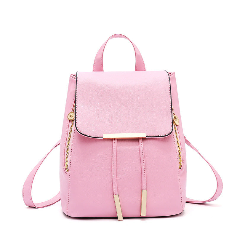 Double Zipper Iron Edge Drawcord Bags