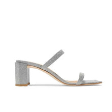 Load image into Gallery viewer, Women&#39;s middle heel sandals
