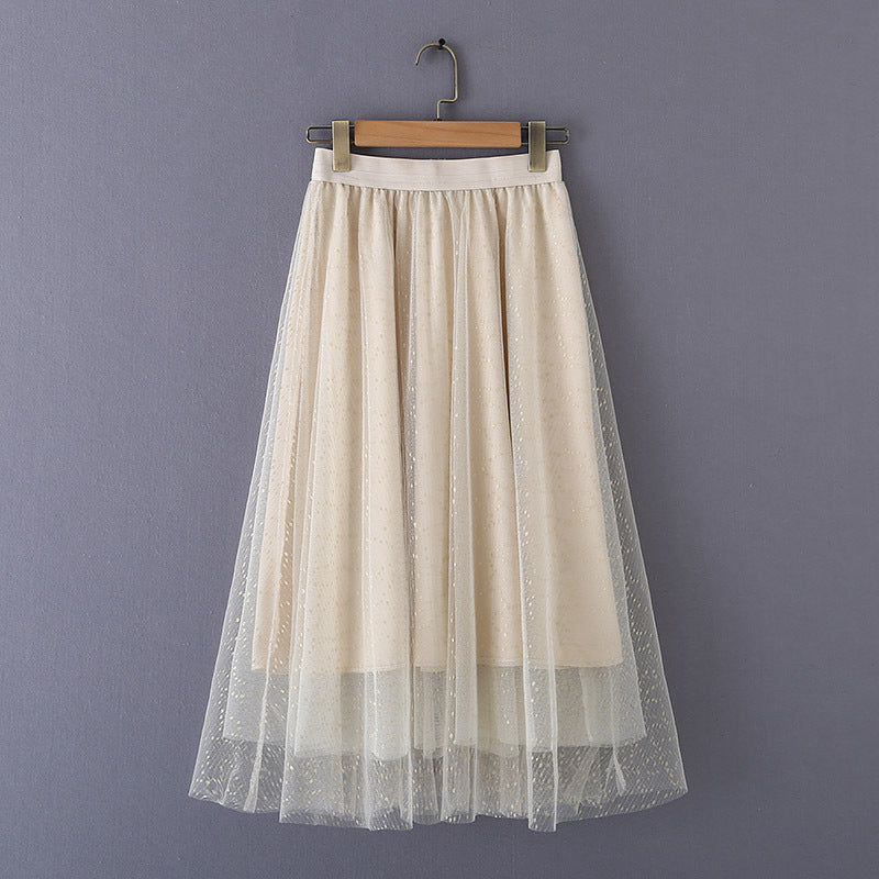 Women's Elastic Waist Skirt