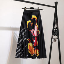 Load image into Gallery viewer, New Skirt Women&#39;s Printed Pleated Skirt
