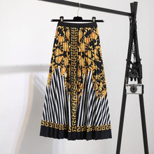 Load image into Gallery viewer, New Skirt Women&#39;s Printed Pleated Skirt

