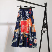 Load image into Gallery viewer, New Skirt Women&#39;s Printed Pleated Skirt
