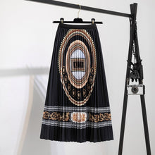 Load image into Gallery viewer, New Skirt Women&#39;s Printed Pleated Skirt
