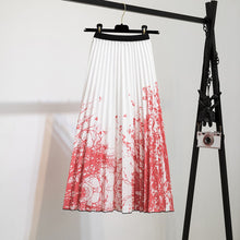 Load image into Gallery viewer, New Skirt Women&#39;s Printed Pleated Skirt
