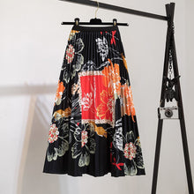 Load image into Gallery viewer, New Skirt Women&#39;s Printed Pleated Skirt
