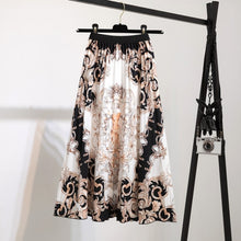 Load image into Gallery viewer, New Skirt Women&#39;s Printed Pleated Skirt

