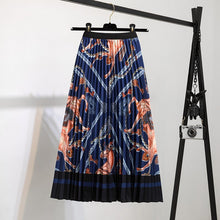 Load image into Gallery viewer, New Skirt Women&#39;s Printed Pleated Skirt
