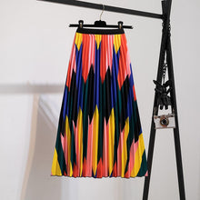 Load image into Gallery viewer, New Skirt Women&#39;s Printed Pleated Skirt
